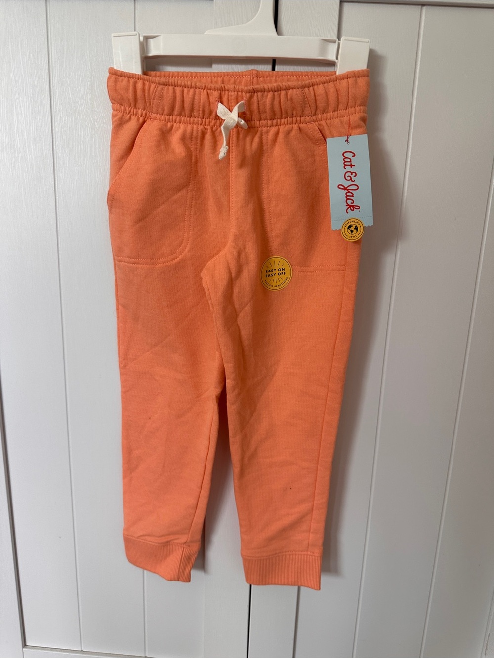 *NWT* Cat & Jack Peach Kids Joggers
